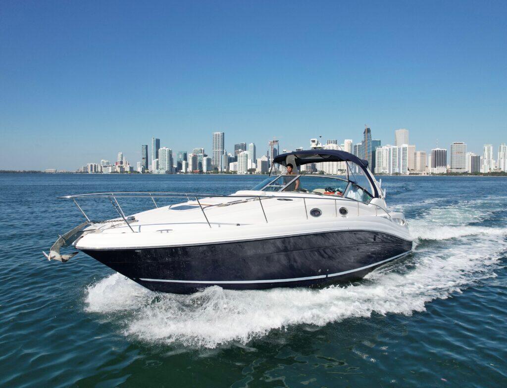 Seacrecy, a 40 ft Sea Ray 40 on the water in Miami