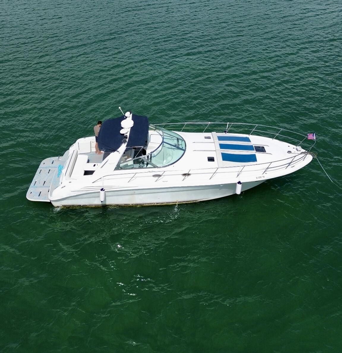 Sea Ray, a 45 ft Sea Ray 45 on the water in Miami